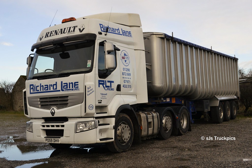 Tippers Richard Lane Transport Ltd Tideswell Derbys Renaul… Flickr