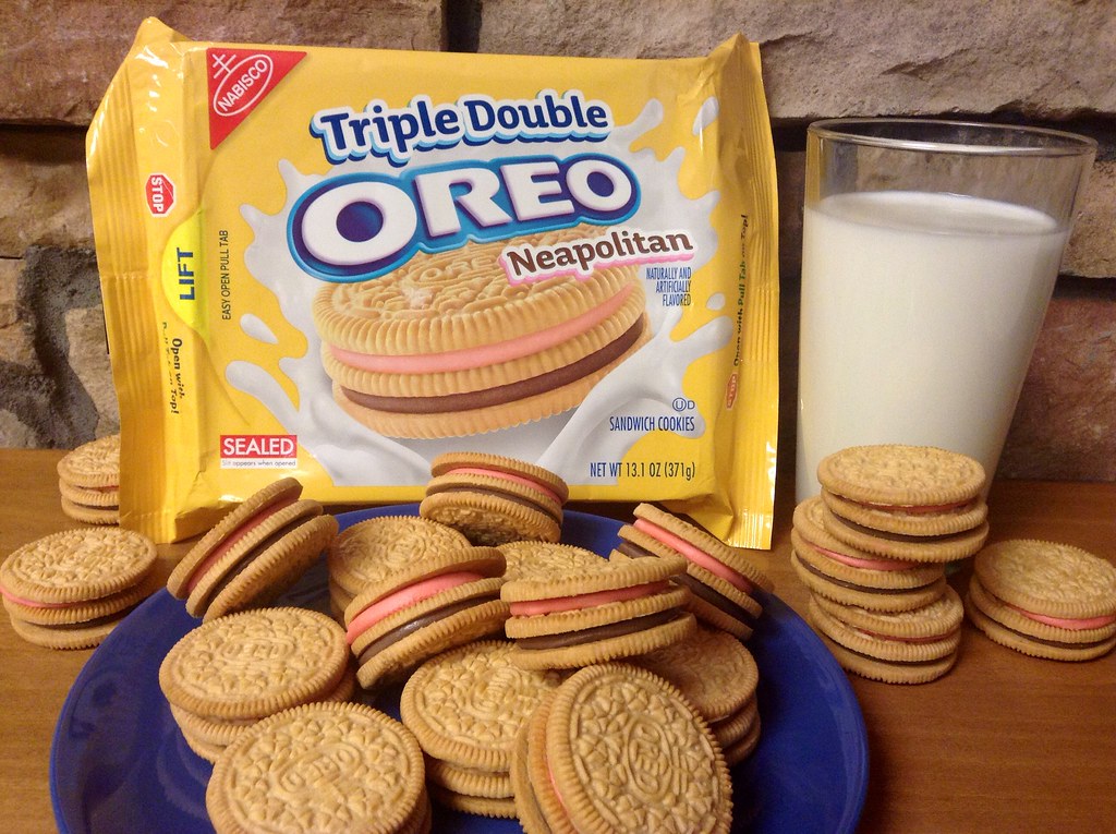 Oreo Cookies Neapolitan Oreo Cookies Triple Double Neapoli… Flickr