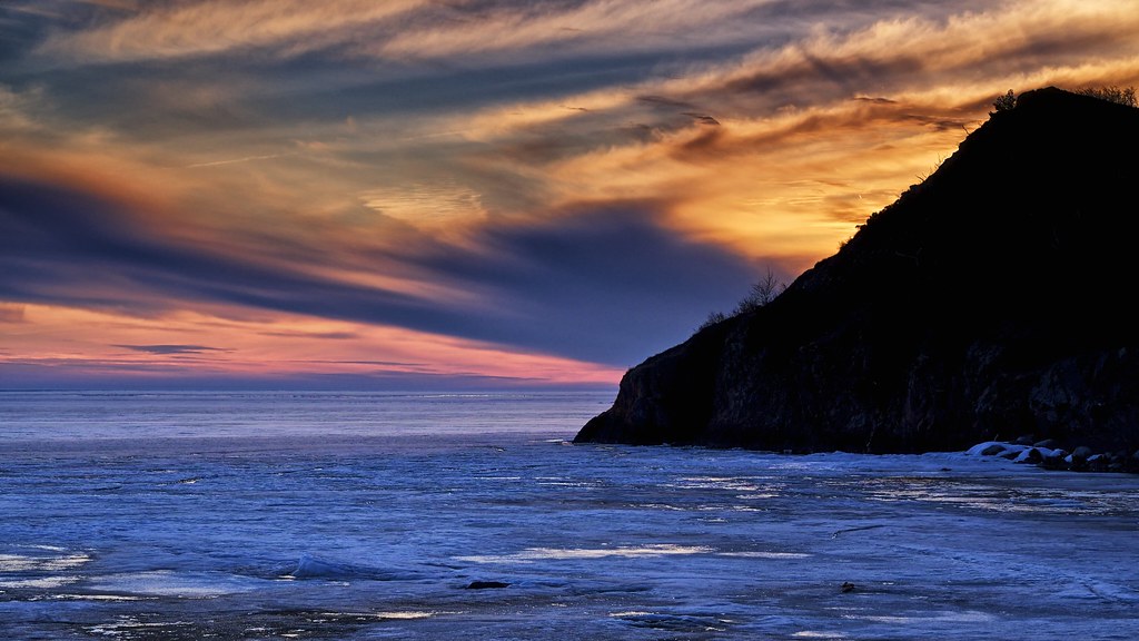 sunset, gros cap, prince township, ontario Sunset, the Gro… Flickr