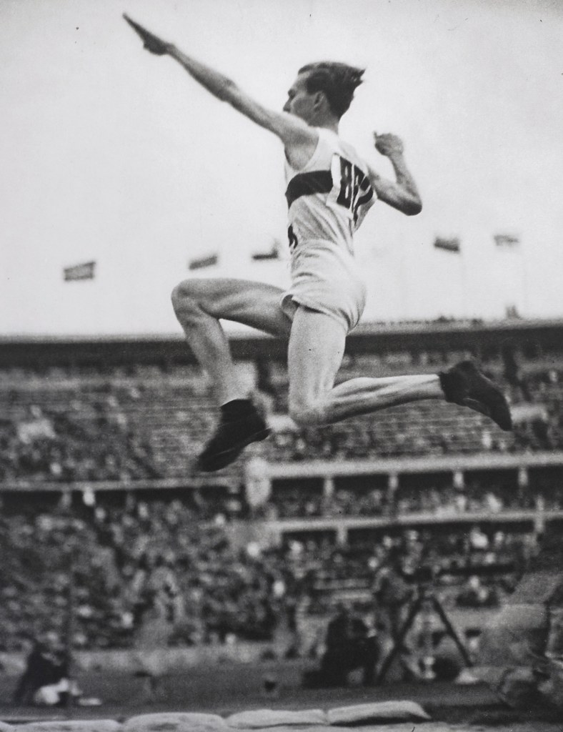 Luz Long (Germany), silver medal in long jump. Photo in Le… Flickr