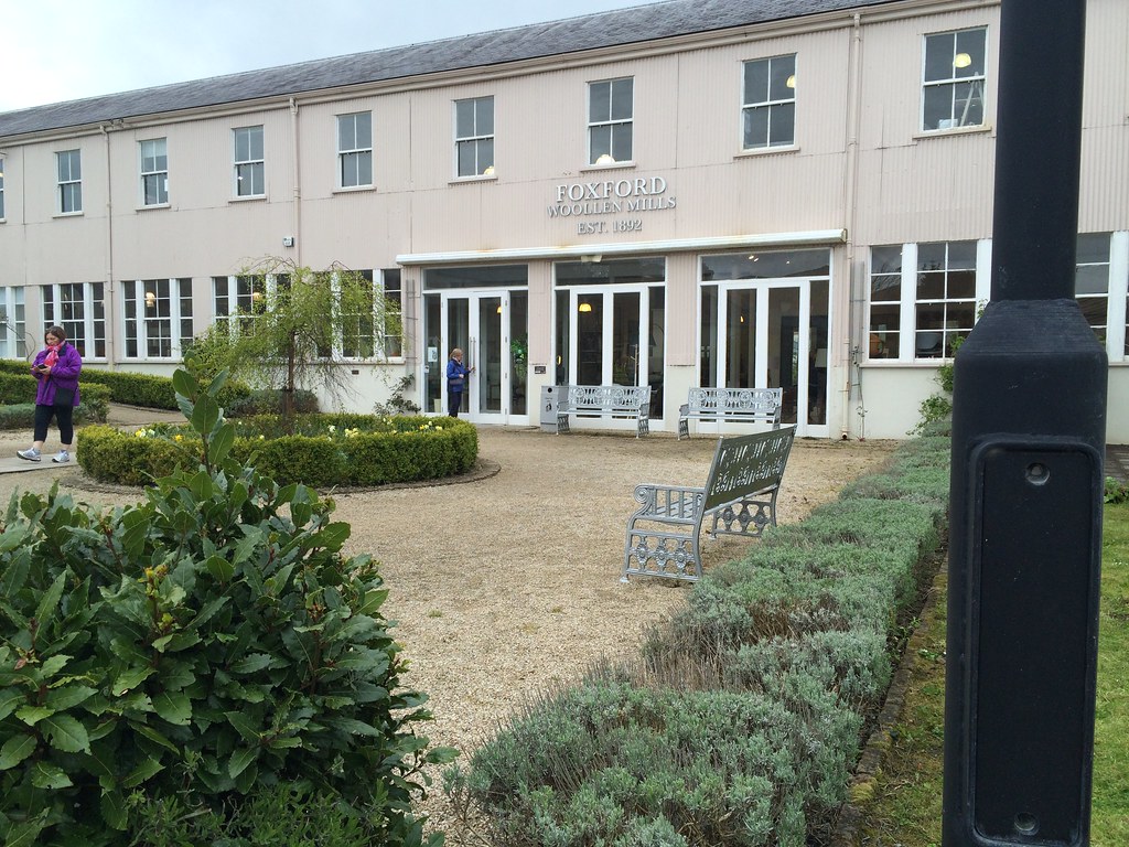 Foxford Woollen Mills Working woolen mill in Foxford, Coun… Flickr