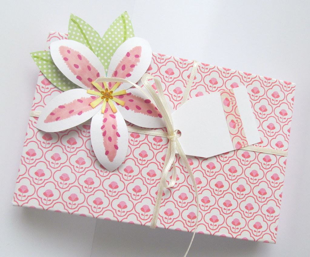 Handmade lily gift box Handmade lily gift box. I sell thes… Flickr