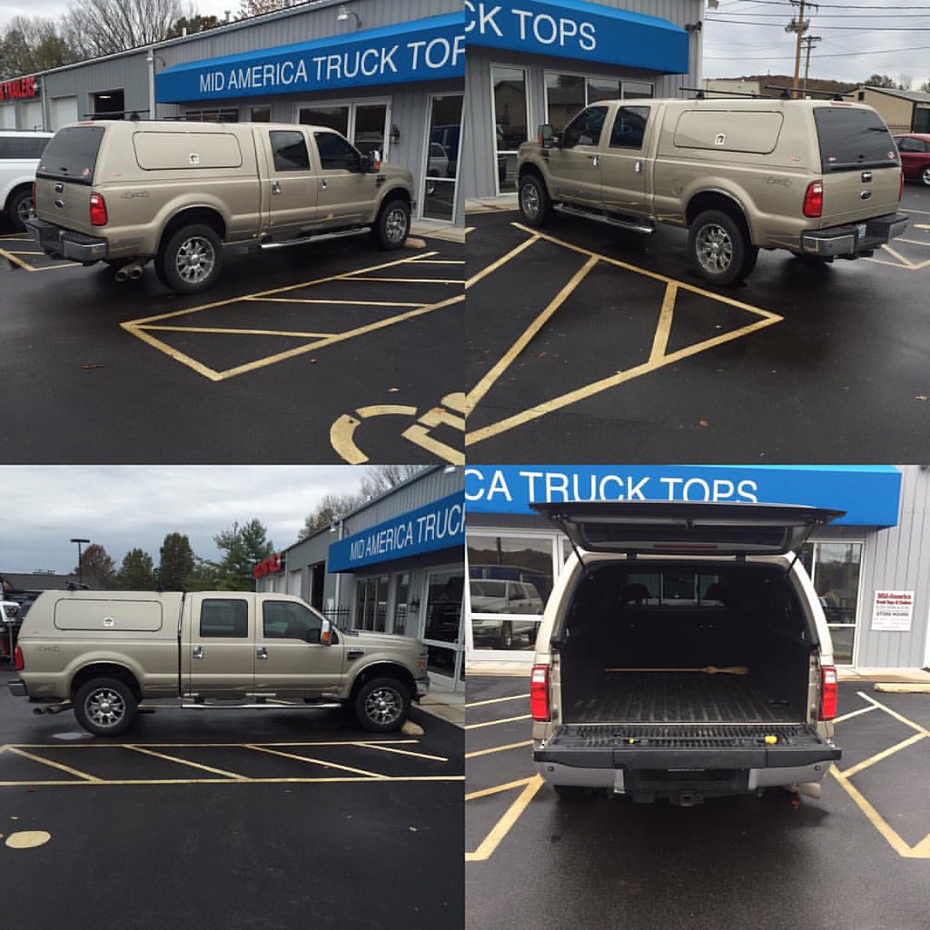Snug pro XV on this Ford Super Duty! Mid America Truck Tops