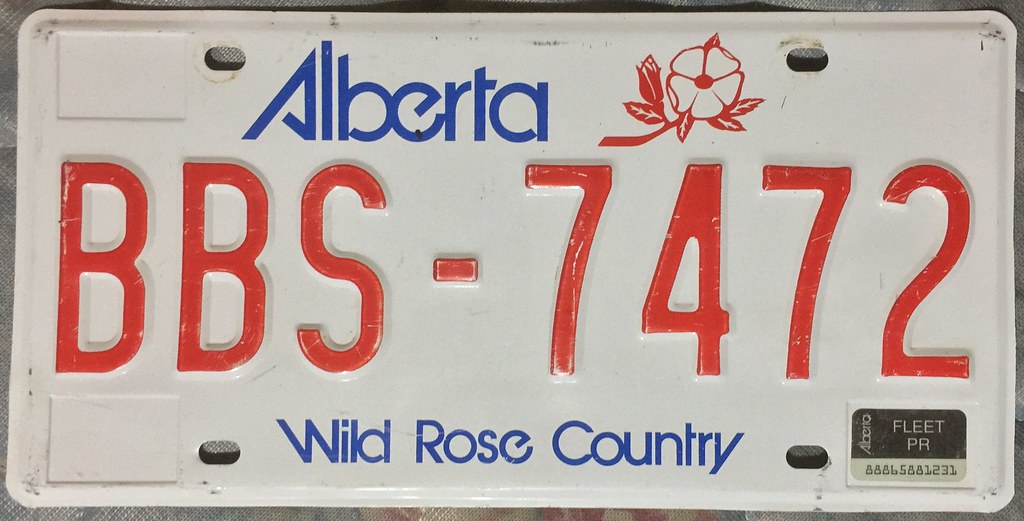 ALBERTA 2010's SEVEN DIGIT FLEET PRORATE PLATE ALBERTA … Flickr