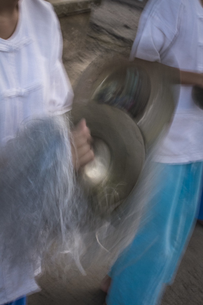 Cymbalic Cymbals and hand held drums keep time for a tradi… Flickr