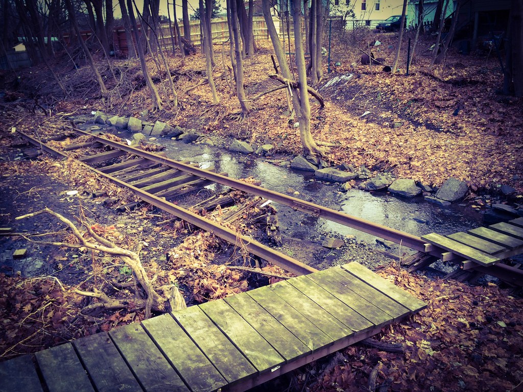 Railroad Crossing on the Erie Railroad Piermont Branch Flickr