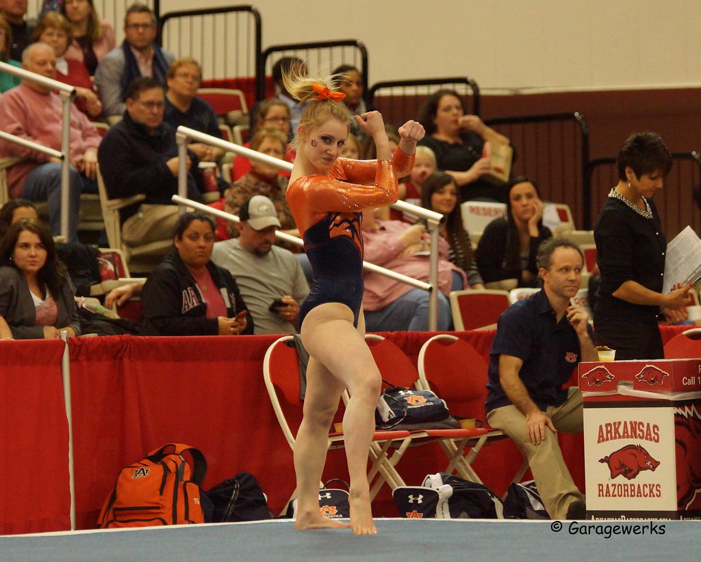 University of Arkansas vs Auburn University Gymnastics Flickr