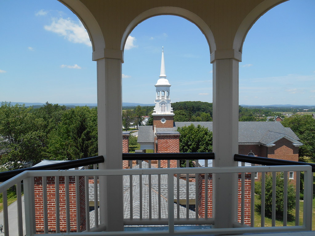 Gettysburg Lutheran Chapel from Lutheran Seminary Cupola Randall