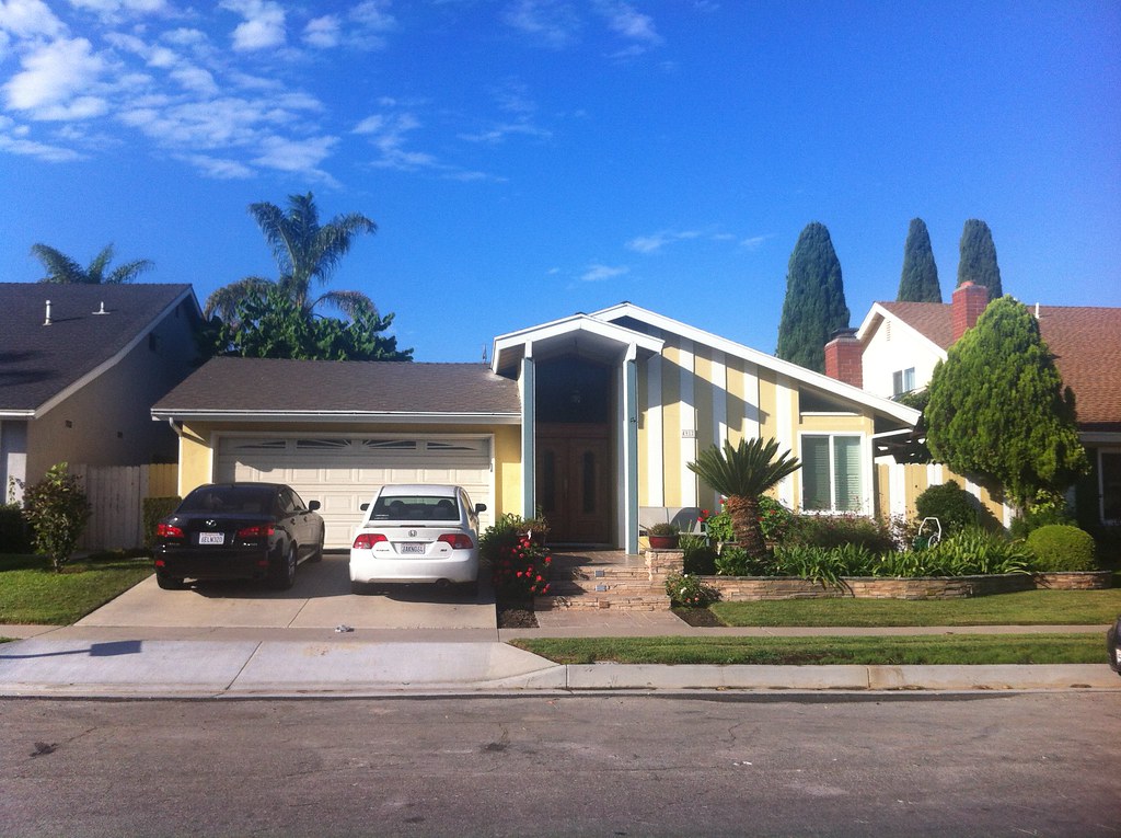 Striped house, Doncaster Road, Deerfield, Irvine. Beautifu… Flickr