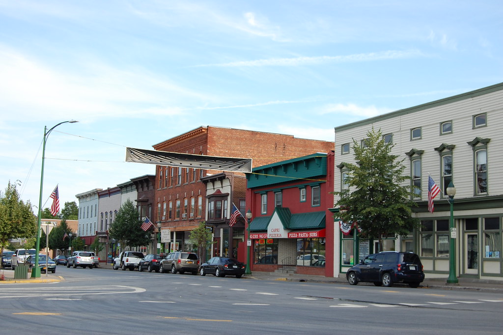 Boonville Main Street buildings in Boonville, NY. Carol Flickr