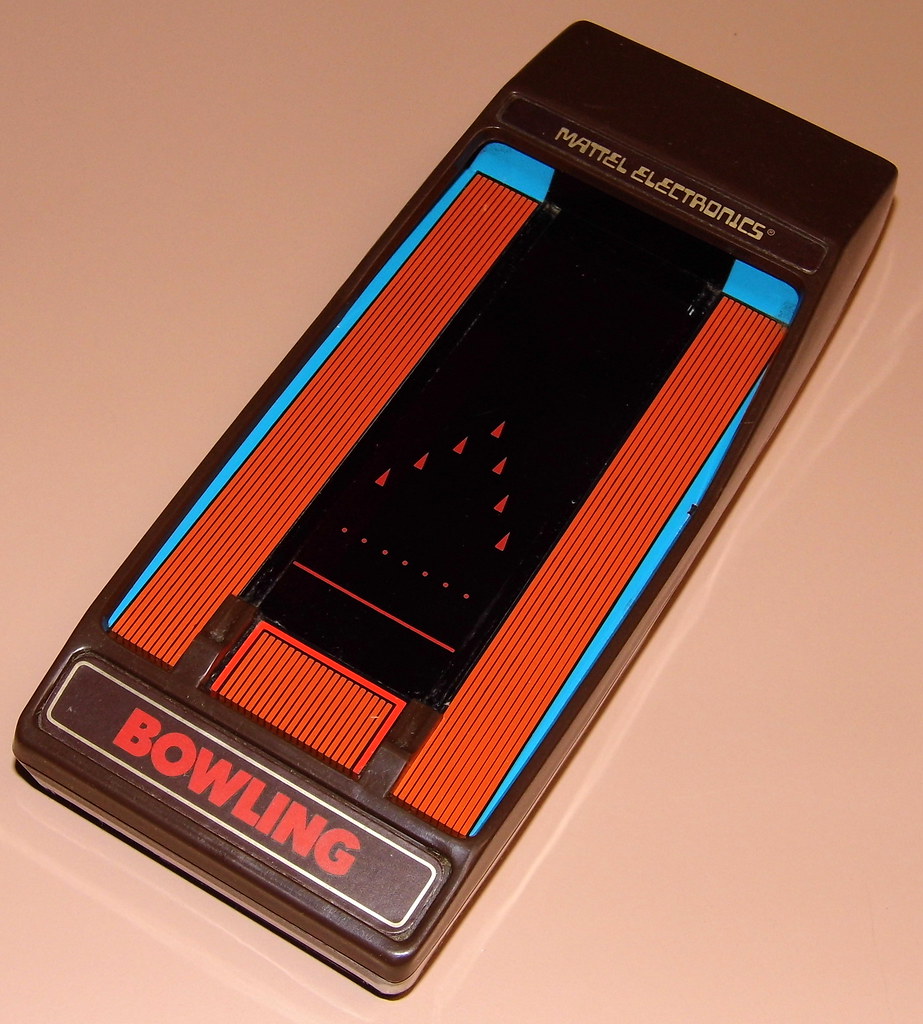 Vintage Bowling Handheld Electronic Game By Mattel Electro… Flickr