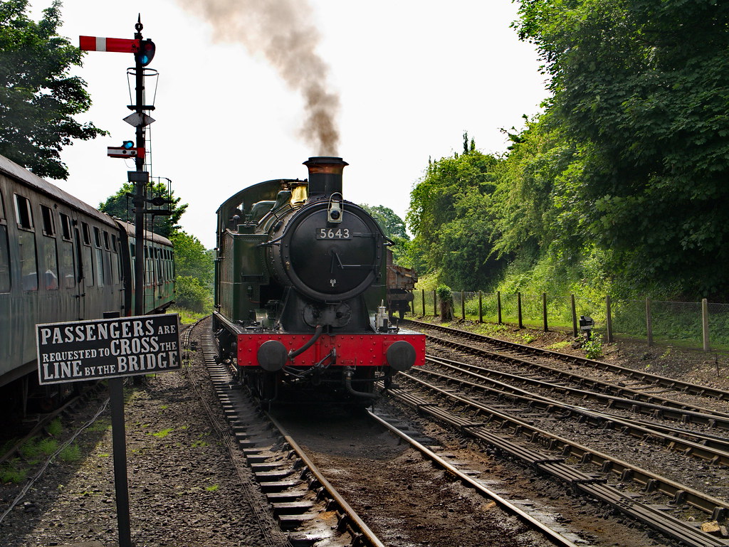 The '5643' at Bridgnorth Station On hire for the rest of 2… Flickr