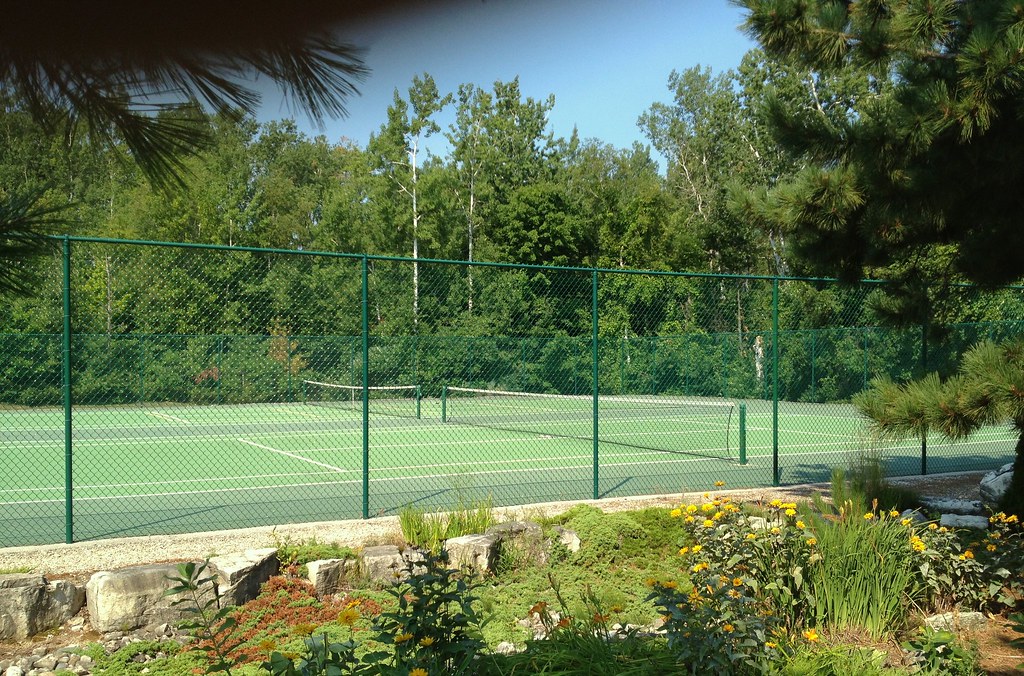 tennis courts Cottage Glen Flickr