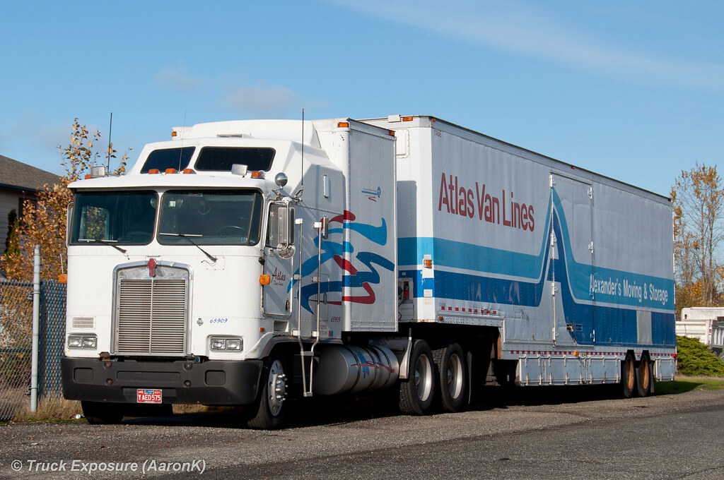 Atlas Van Lines Kenworth K100E AaronK Flickr