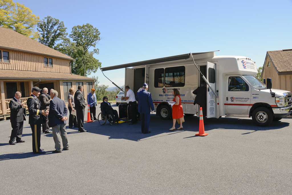 DMVA Outreach Van Dedication FORT INDIANTOWN GAP, PA Sta… Flickr