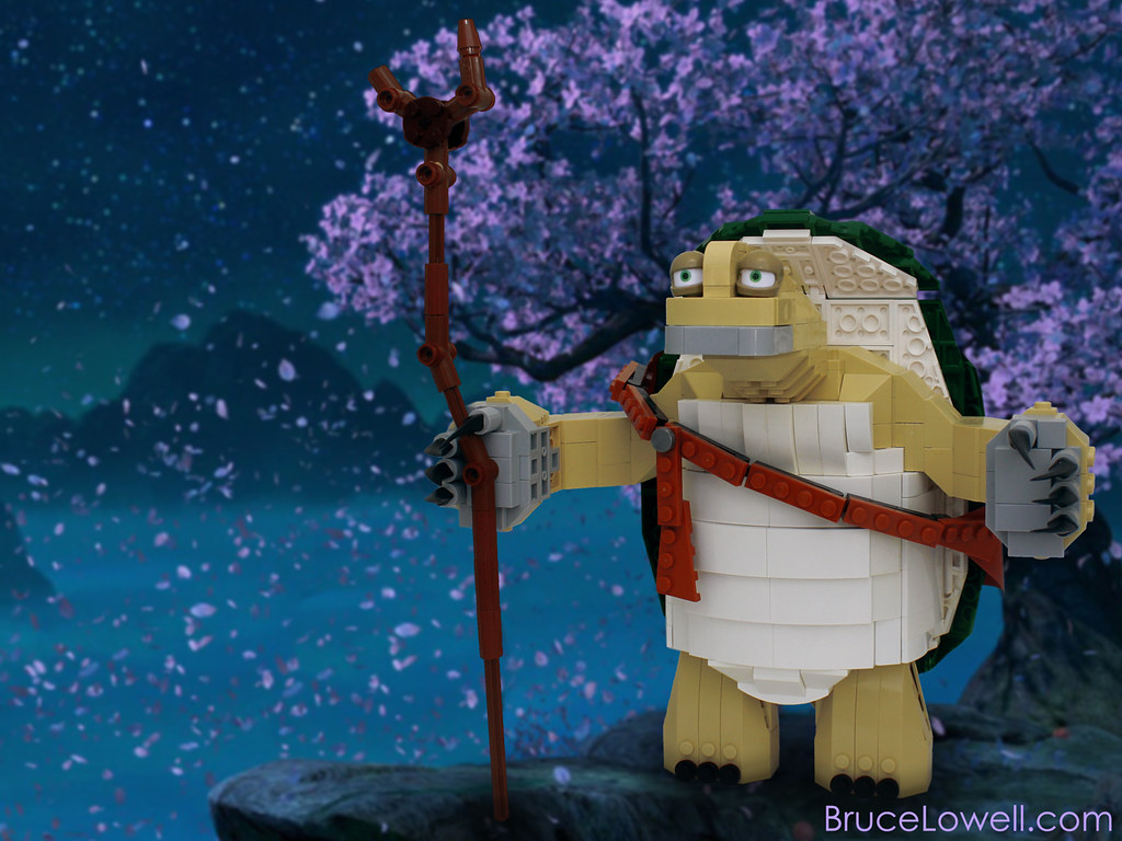 LEGO Master Oogway Oogway is the creator of kung fu and ma… Flickr