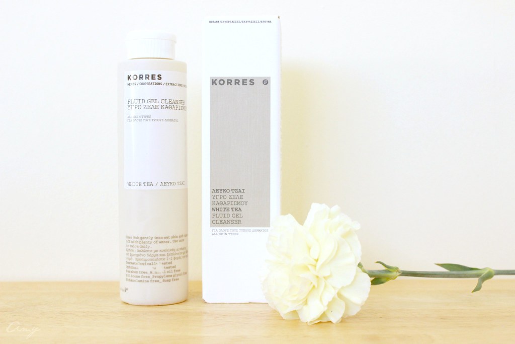 Korres White Tea Gel Cleanser The July Rose Flickr