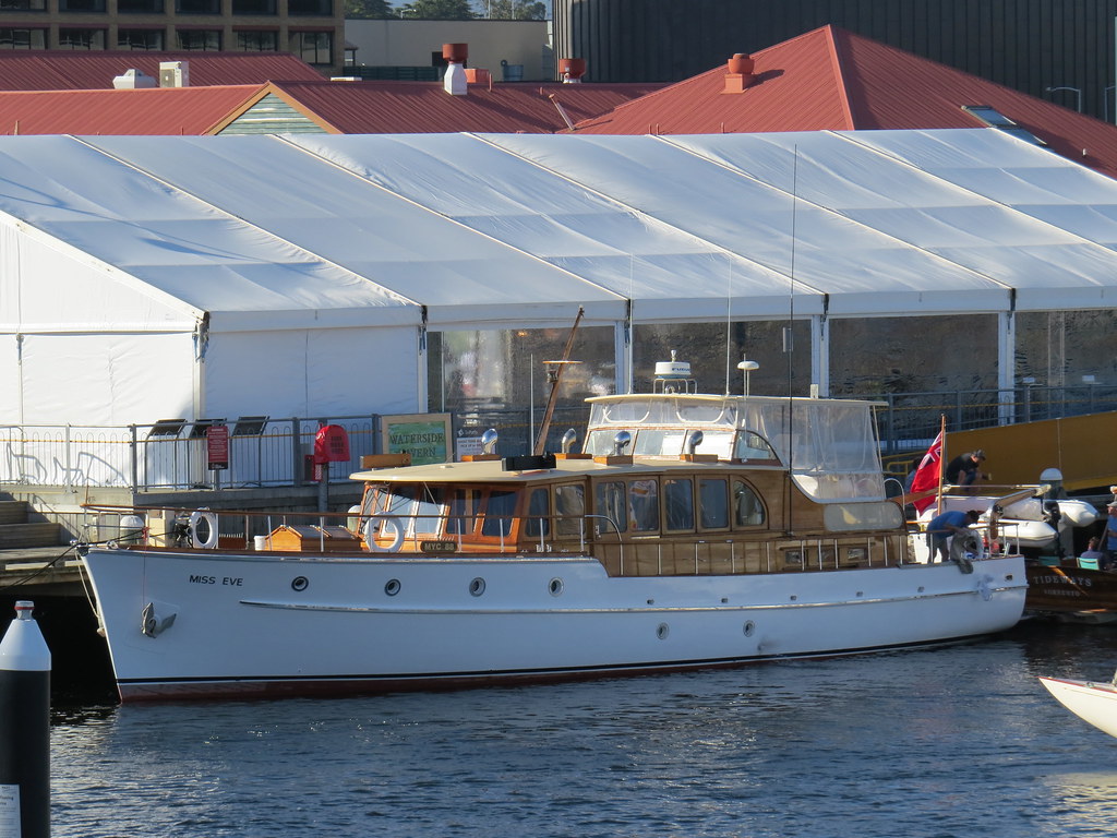 Miss Eve. Australian Wooden Boat Festival. Hobart Tasmania… Boat