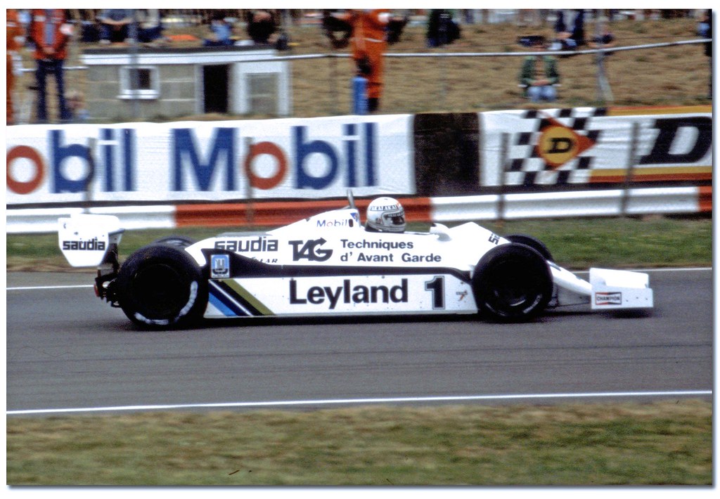 Alan Jones Williams Ford Cosworth FW07C F1. 1981 British G… Flickr