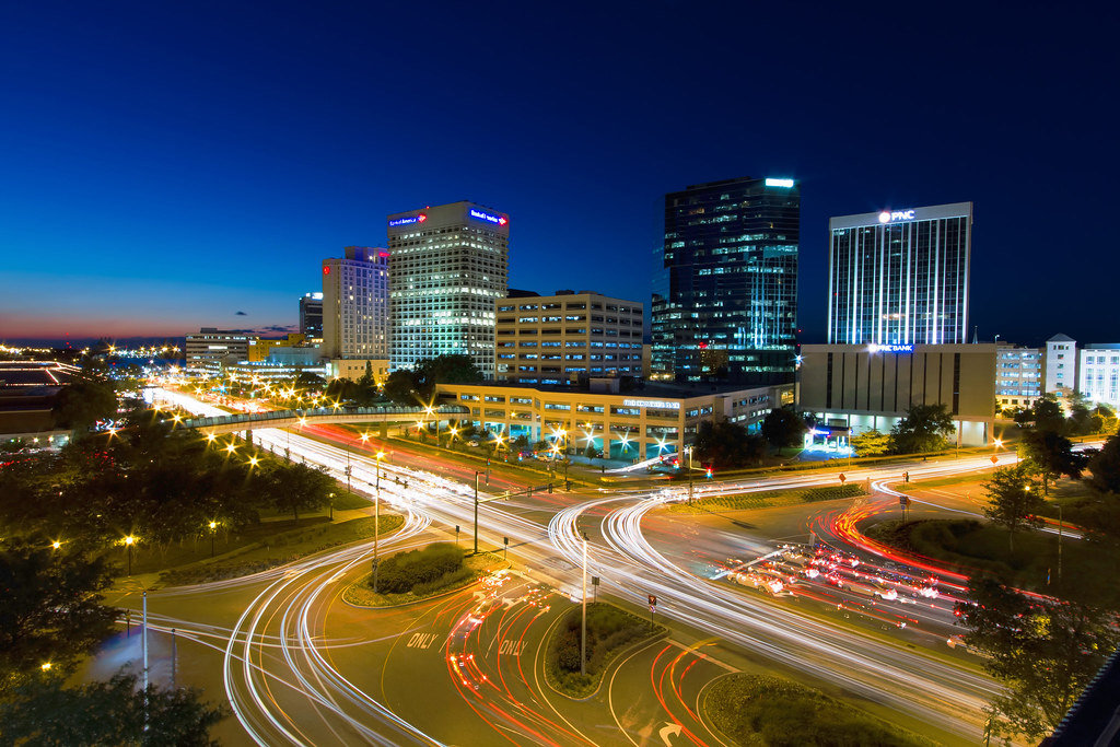 WatersideDriveDRI Composite shot in Norfolk, VA. This is… Flickr