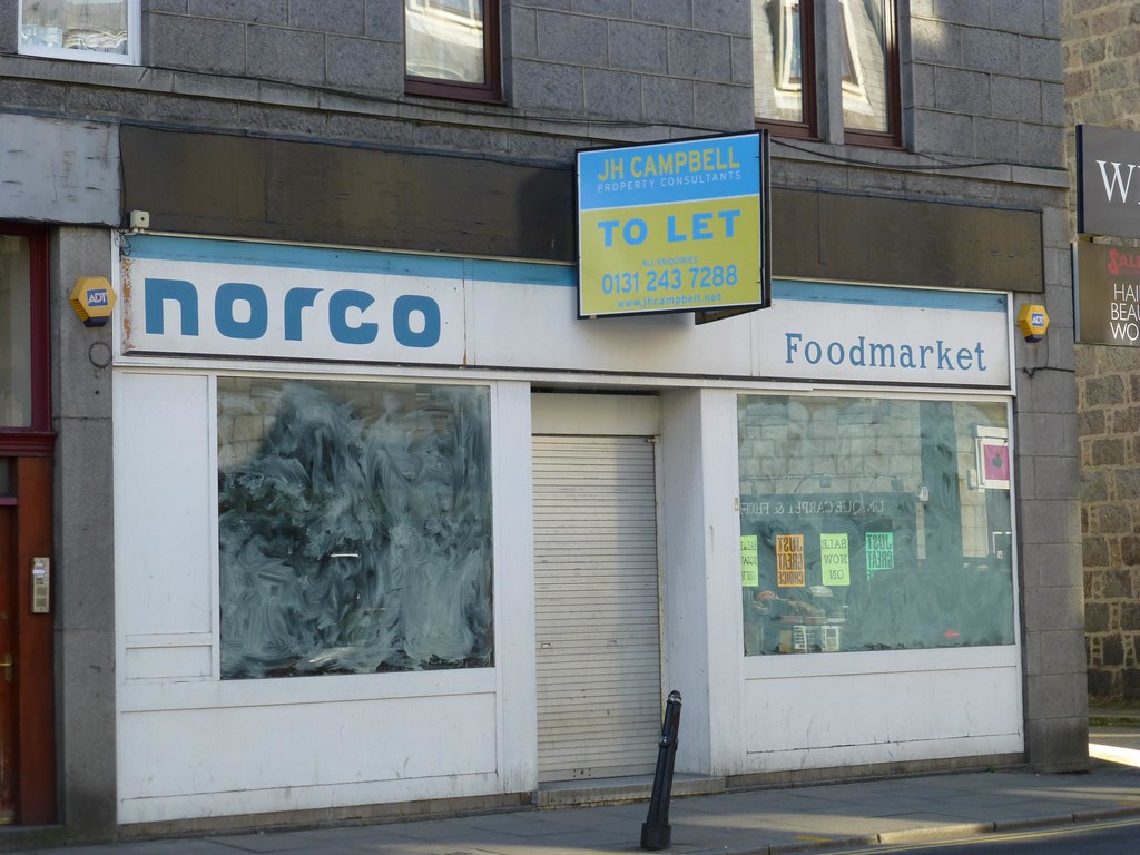 Old Norco Foodstore signage on a shop that was previously … Flickr