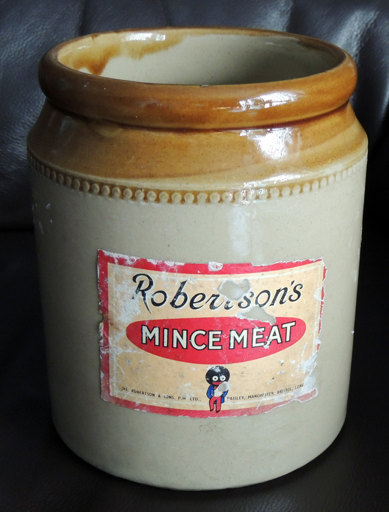 Robertson's Mincemeat Jar 1960s A large Robertson's stone … Flickr