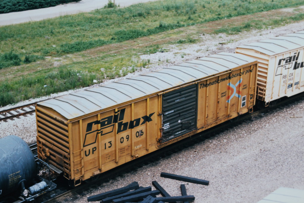 Boxcar, Railbox/UP UP, St. Louis, Railroad rolling stock, … Flickr