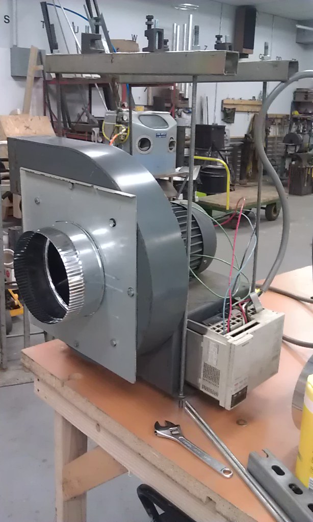 New Fan New 2 HP exhaust fan for the laser cutter room at … Flickr