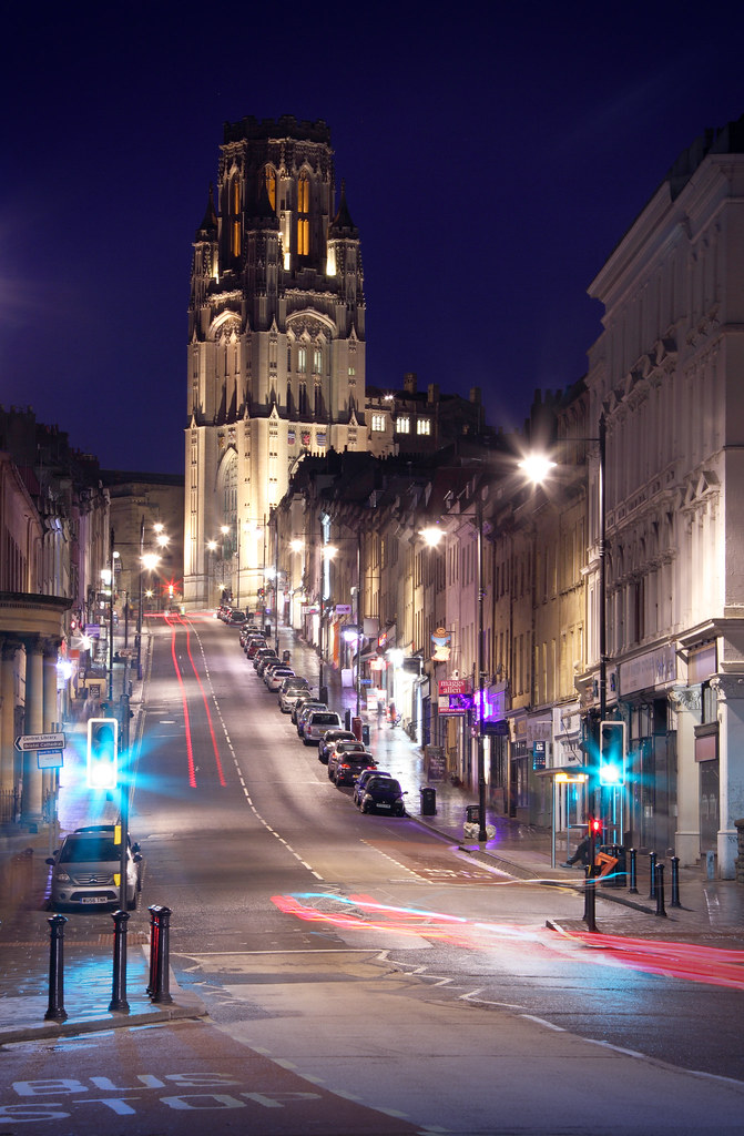Park Street at Night Park Street, Bristol, taken at night … Flickr