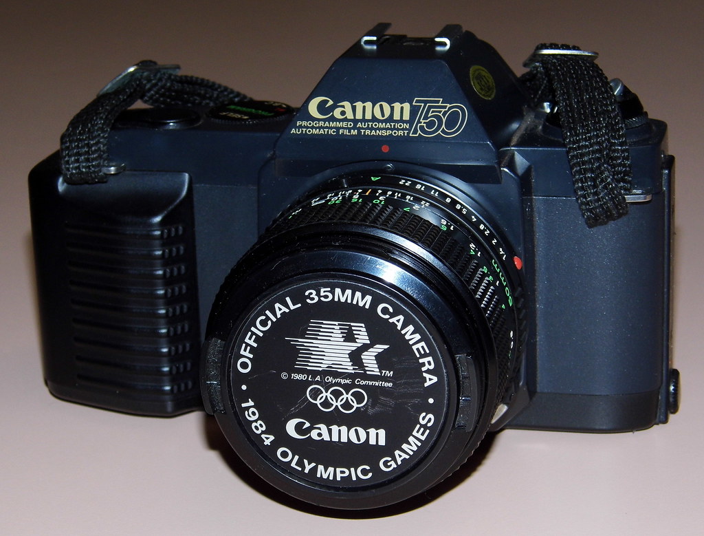 Vintage Canon T50 35mm SLR Film Camera, Made In Japan, Off… Flickr
