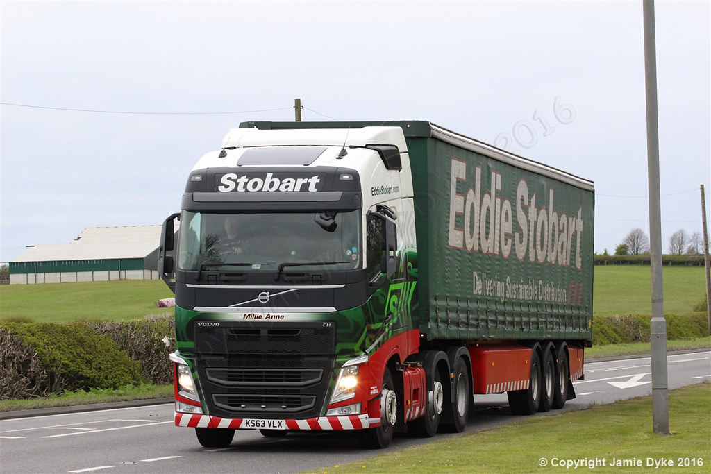 Eddie Stobart H4086 KS63VLX MILLIE ANNE Rugby Truck … Flickr