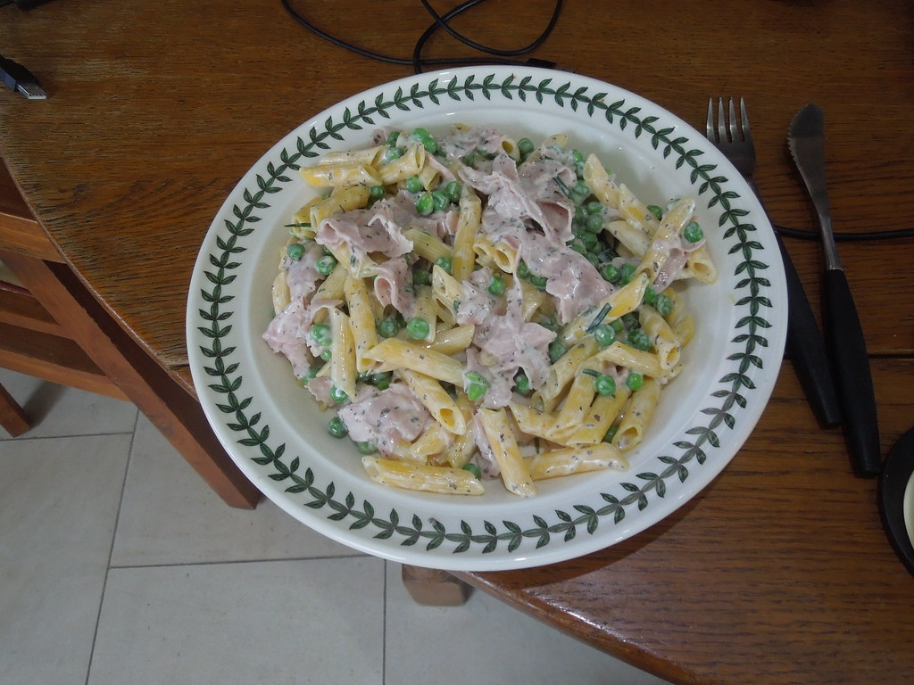 Pulled ham hock and pea pasta 'The Bareham Effect has stru… Flickr