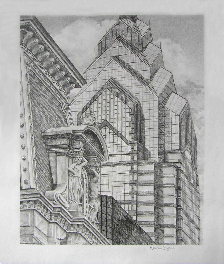 Philadelphia Drawing Pencil Original drawing in pencil of… Flickr