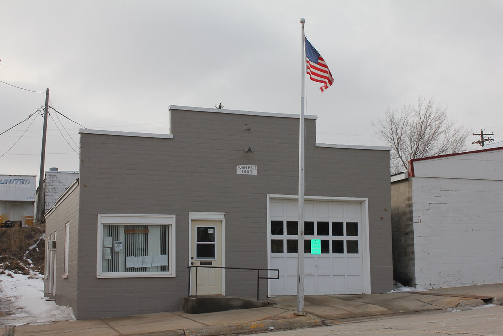 Town Hall Earling, IA Tom McLaughlin Flickr
