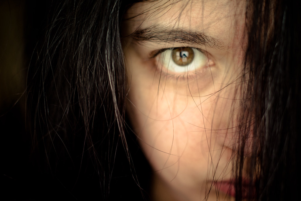 58. she gives them butterflies, bats her cartoon eyes Flickr