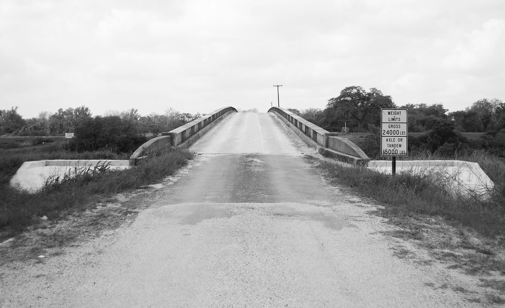 Dupont Road Bridge over Victoria Barge Canal, Bloomington, Texas