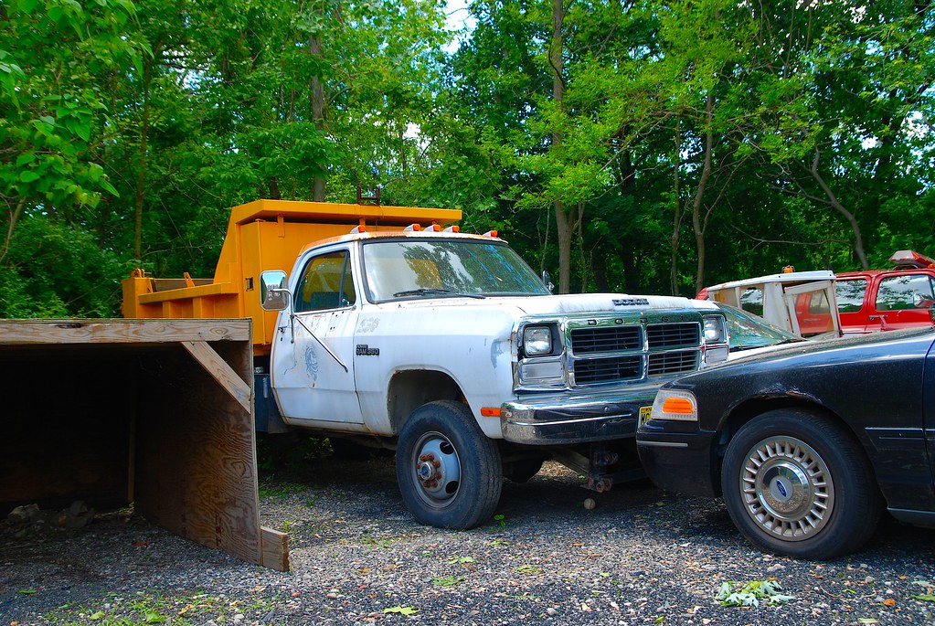 Oakland, NJ DPW 236 1991 Dodge Ram 350 (Retired). First on Scene