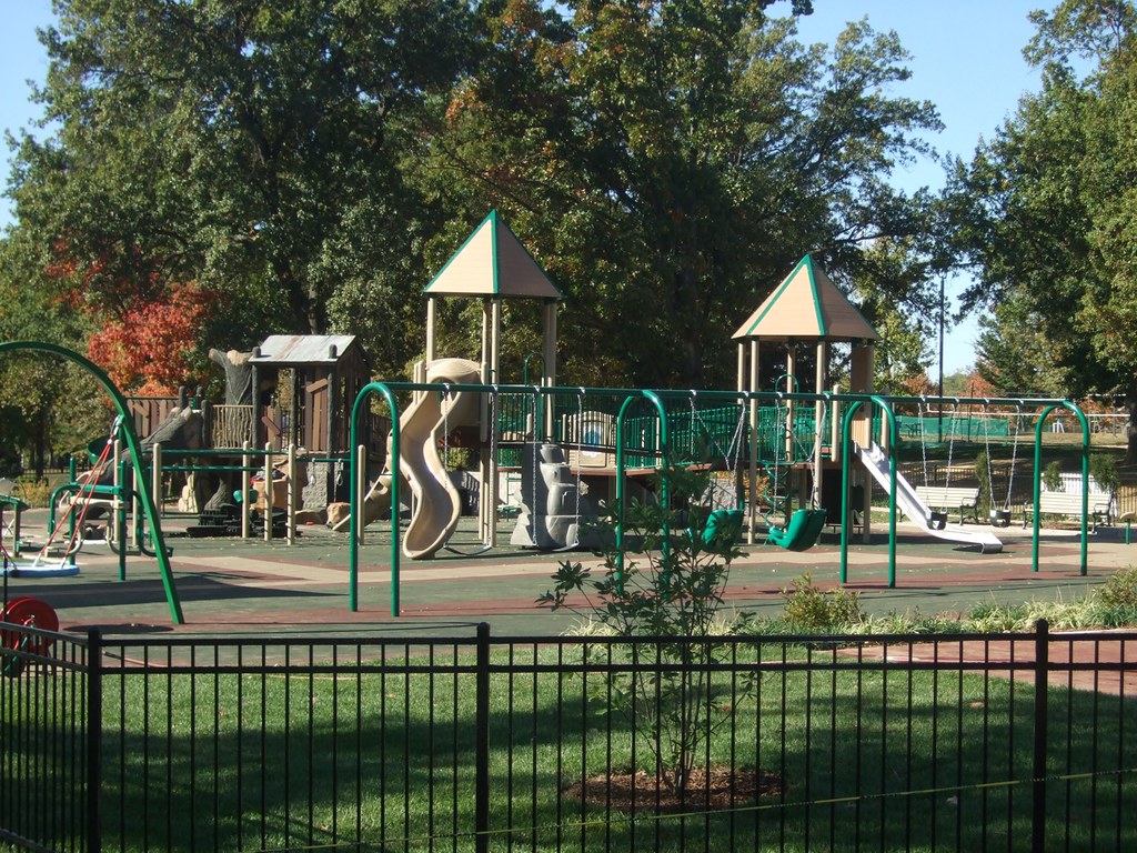 Tree Top Playground at Shaw Park Clayton, MO Cunningham Recreation