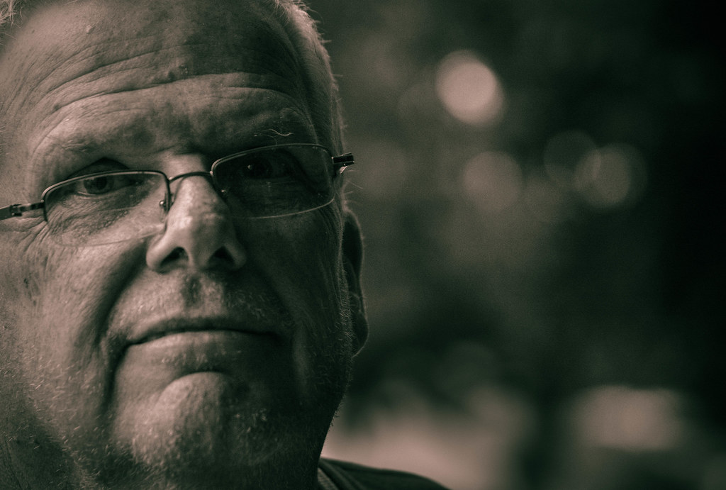 Dad Just before I went into his garden to take some pics I… Flickr