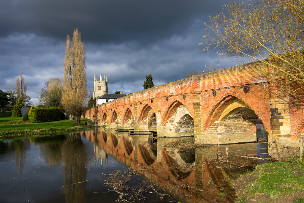 Blissed as a newt (Great Barford Bridge, Bedfordshire (Ken Barley)