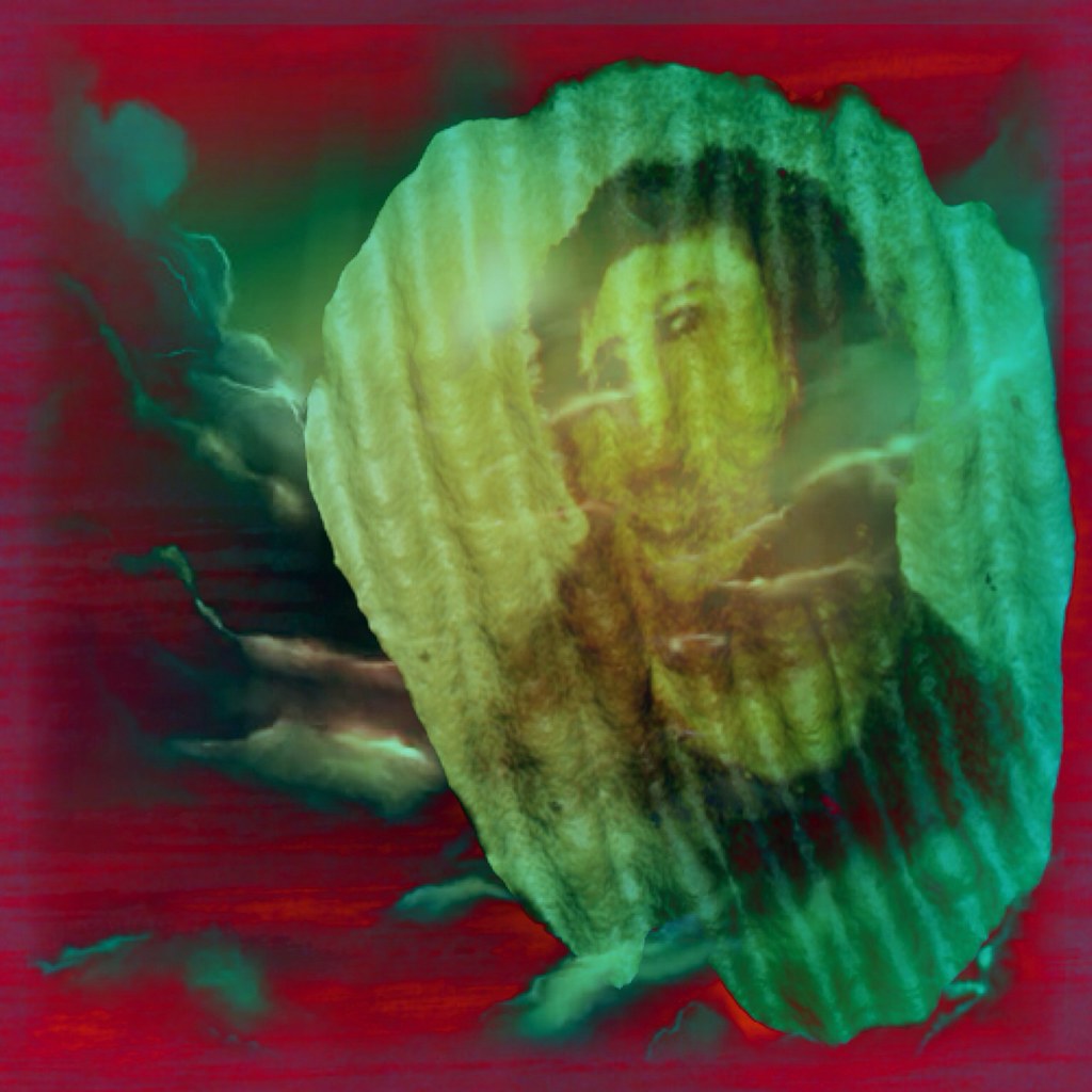 Jesus Beatified in a Potato Chip Today's Daily Create assi… Flickr
