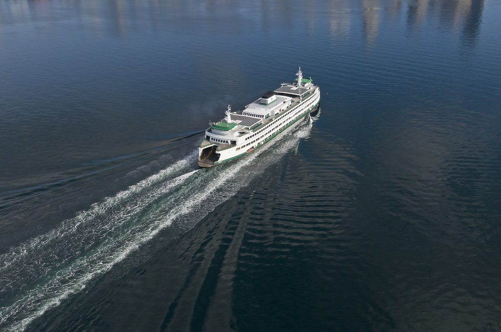 Washington State Ferry MV The MV headed fo… Flickr
