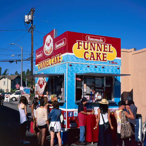 funnel cake. venice beach, ca. 2013. abbot kinney street f… Flickr