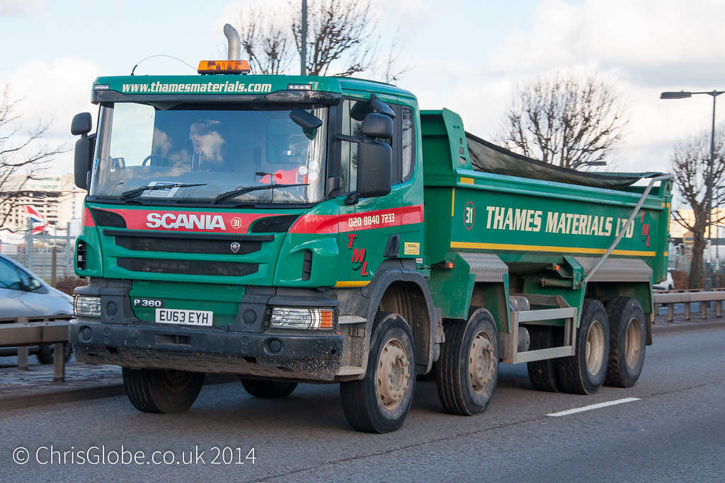 EU63 EYH Scania P360 Thames Materials Ltd Visit my We… Flickr