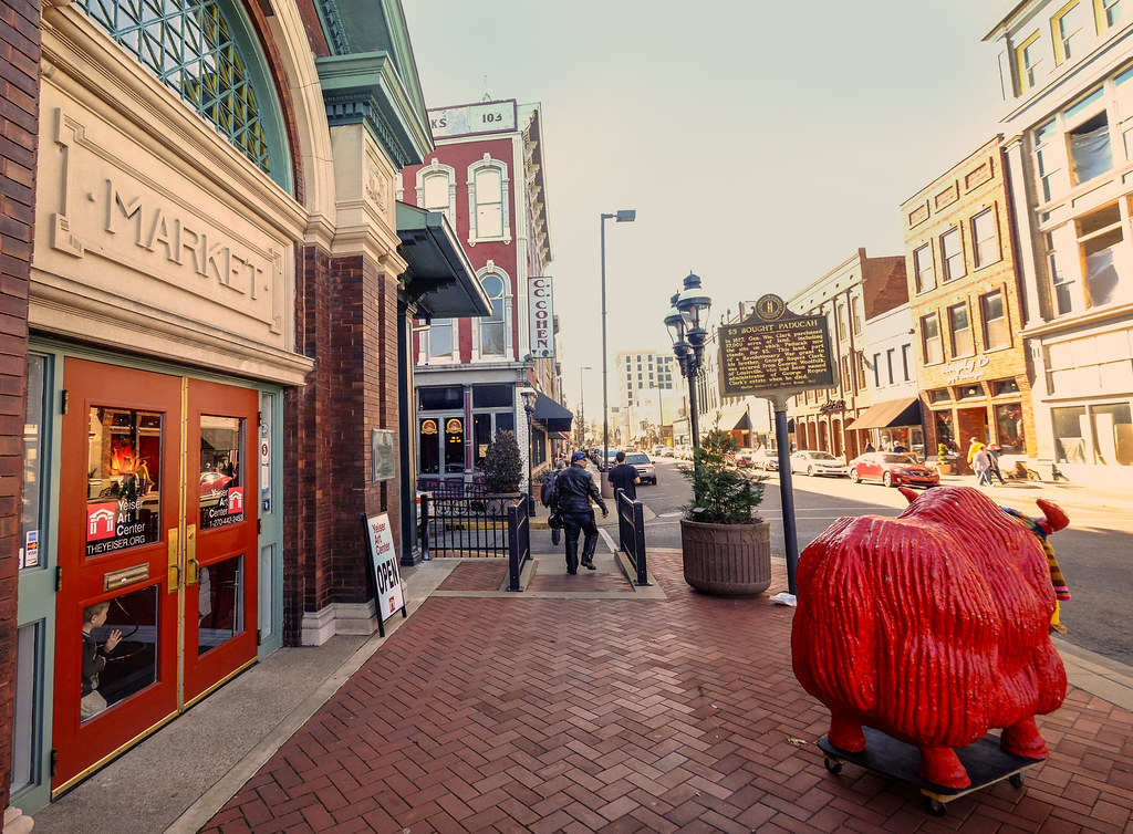 Downtown Paducah, KY Bob Bell Flickr
