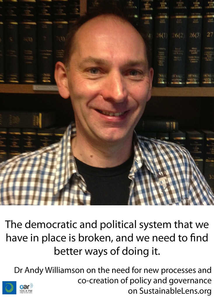 Andy Williamson on Sustainable Lens Flickr