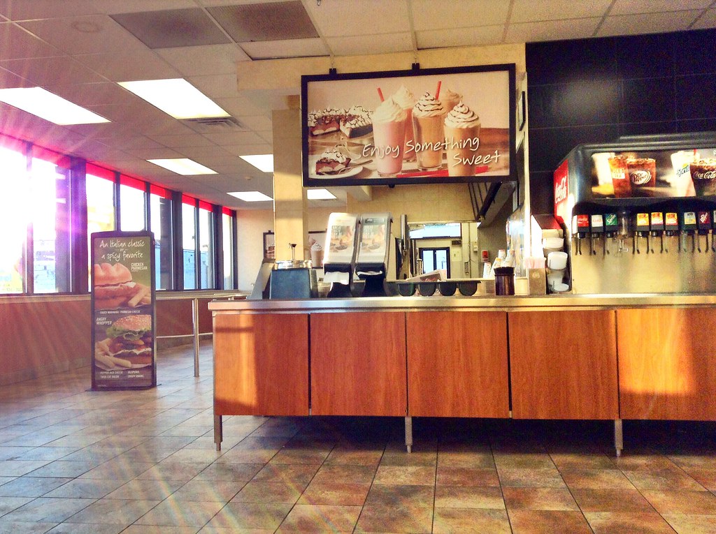 Burger King Interior Fountain Drink Area Raymond Flickr