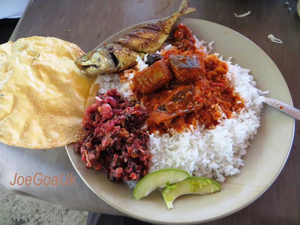 Fish Curry Rice plate With Vagullem (Kite fish) AbotTik, … Flickr