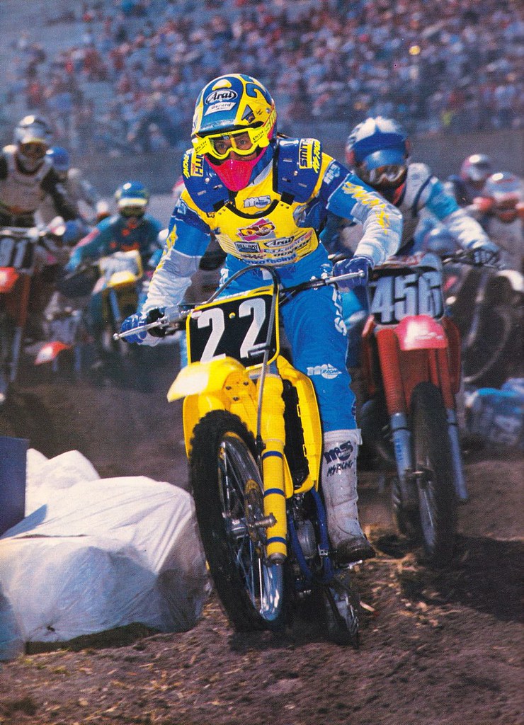 Ty Davis 1990 West Coast Supercross champion Ty Davis Tony Blazier
