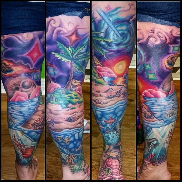 Almost Done With The Leg. One More Session For Touch Ups A… | Flickr 640_x_640_jpg